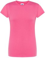 JHK Ladies´ Regular Comfort T-Shirt Azalea S (JHK152) – Azalea