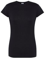 JHK Ladies´ Regular Comfort T-Shirt Azalea S (JHK152) – Black