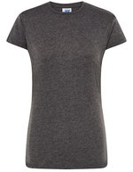 JHK Ladies´ Regular Comfort T-Shirt White S (JHK152), JHK152 – Charcoal Heather