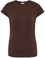 JHK Ladies´ Regular Comfort T-Shirt White S (JHK152), JHK152 – Chocolate