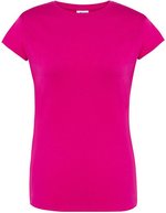 JHK Ladies´ Regular Comfort T-Shirt White S (JHK152), JHK152 – Fuchsia