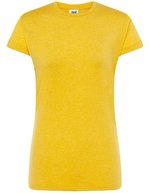 JHK Ladies´ Regular Comfort T-Shirt White S (JHK152), JHK152 – Mustard Heather