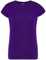 JHK Ladies´ Regular Comfort T-Shirt White S (JHK152), JHK152 – Purple