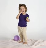 JHK Baby T-Shirt mit Knöpfen, Baumwolle, Black 0 Jahre, JHK153K – Bild 1
