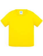 JHK Baby T-Shirt mit Knöpfen, Baumwolle – Gold