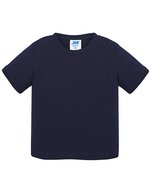 JHK Baby T-Shirt mit Knöpfen, Baumwolle, Black 0 Jahre, JHK153K – Marine
