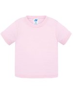 JHK Baby T-Shirt mit Knöpfen, Baumwolle, Black 0 Jahre, JHK153K – Rose