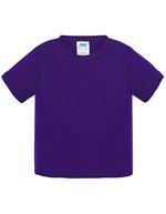 JHK Baby T-Shirt mit Knöpfen, Baumwolle, Black 0 Jahre, JHK153K – Violet