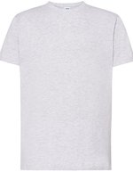 JHK Regular Fit T-Shirt aus 100% Baumwolle – Ash Melange