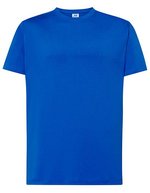 JHK Regular Fit T-Shirt aus 100% Baumwolle, White XS, JHK170 – Royal Blue