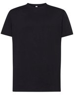 JHK Regular Premium T-Shirt aus 100% Baumwolle – Black