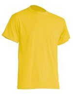 JHK Regular Premium T-Shirt aus 100% Baumwolle, White XS, JHK190 – Gold