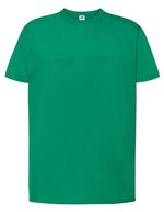 JHK Regular Premium T-Shirt aus 100% Baumwolle, White XS, JHK190 – Kelly Green
