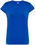 JHK Slim Fit Premium T-Shirt Baumwolle für Damen, Fuchsia XL, JHK240 – Royal Blue