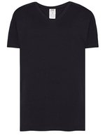 JHK Urbanes V-Ausschnitt T-Shirt Slim-Fit – Black
