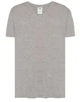 JHK Urbanes V-Ausschnitt T-Shirt Slim-Fit, Bottle Green Heather XXL, JHK270 – Grey Melange