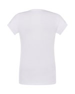 JHK T-Shirt V-Ausschnitt Sicilia für Damen, White S, JHK271 – Bild 4