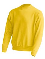 JHK Crew Neck Sweatshirt aus Baumwolle-Polyester, Ash Melange L, JHK320 – Gold