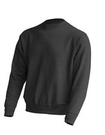 JHK Crew Neck Sweatshirt aus Baumwolle-Polyester, Ash Melange L, JHK320 – Graphite