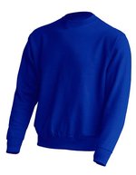 JHK Crew Neck Sweatshirt aus Baumwolle-Polyester, Ash Melange L, JHK320 – Royal Blue
