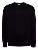 JHK Baumwoll-Polyester Sweatshirt mit Rundhalsausschnitt, Black XS, JHK321 – Bild 2
