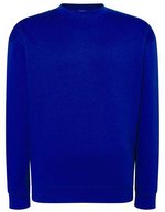 JHK Baumwoll-Polyester Sweatshirt mit Rundhalsausschnitt, Black XS, JHK321 – Royal Blue