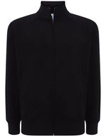 JHK Full-Zip Sweatshirt mit Raglanärmeln – Black