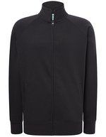 JHK Full-Zip Sweatshirt mit Raglanärmeln – Charcoal