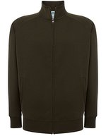 JHK Full-Zip Sweatshirt mit Raglanärmeln, Black L, JHK401 – Kaki