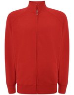 JHK Full-Zip Sweatshirt mit Raglanärmeln, Black L, JHK401 – Rouge