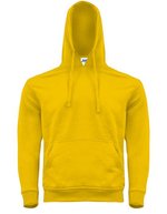 JHK Kapuzen-Sweatshirt mit Kängurutasche, Ash Melange XS, JHK421 – Oro