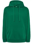 JHK Kapuzen-Sweatshirt mit Kängurutasche, Ash Melange XL, JHK421 – Kelly Green