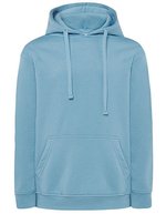 JHK Kapuzen-Sweatshirt mit Kängurutasche, Ash Melange XS, JHK421 – Cielo
