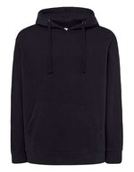 JHK Kapuzen-Sweatshirt mit Kängurutasche, Black XS, JHK424 – Navy