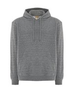 JHK Kapuzen-Sweatshirt Teide aus Bio-Baumwolle – Dark Grey Melange