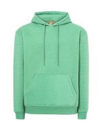 JHK Kapuzen-Sweatshirt Teide aus Bio-Baumwolle – Eucalyptus
