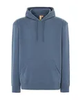 JHK Hooded Sweatshirt Teide made of Organic Cotton, Buttercream XS, JHK426 – Steel Blue