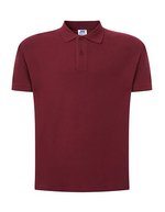 JHK Poloshirt Regular Fit Piqué für Herren, Royal Blue 3XL, JHK510 – Burgundy