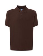 JHK Poloshirt Regular Fit Piqué für Herren, Royal Blue 3XL, JHK510 – Chocolate
