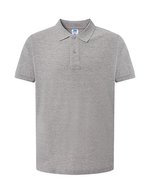 JHK Poloshirt Regular Fit Piqué für Herren, Royal Blue 3XL, JHK510 – Grey Melange