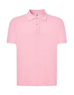 JHK Poloshirt Regular Fit Piqué für Herren, Royal Blue 3XL, JHK510 – Pink