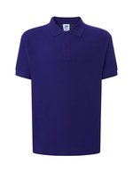 JHK Poloshirt Regular Fit Piqué für Herren, Royal Blue 3XL, JHK510 – Purple
