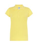 JHK Polo Regular mit Piqué-Struktur für Damen, White S, JHK511 – Bild 3