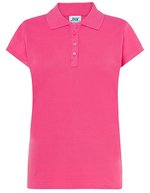 JHK Polo Regular mit Piqué-Struktur für Damen, White S, JHK511 – Bild 2