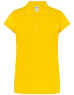 JHK Polo Regular mit Piqué-Struktur für Damen, White S, JHK511 – Or