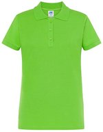 JHK Polo Regular mit Piqué-Struktur für Damen, White S, JHK511 – Citron vert