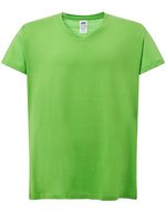JHK Ladies´ Curves T-Shirt V-Neck White S (JHK604), JHK604 – Lime