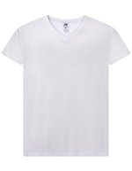 JHK Ladies´ Curves T-Shirt V-Neck White S (JHK604), JHK604 – White