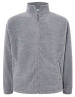 JHK Fleecejacke mit Antipilling-Behandlung für Herren, Lime XXL, JHK800 – Grey Melange