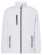 JHK Drei-lagige Softshell-Jacke mit Fleece-Futter, Black S, JHK832 – White